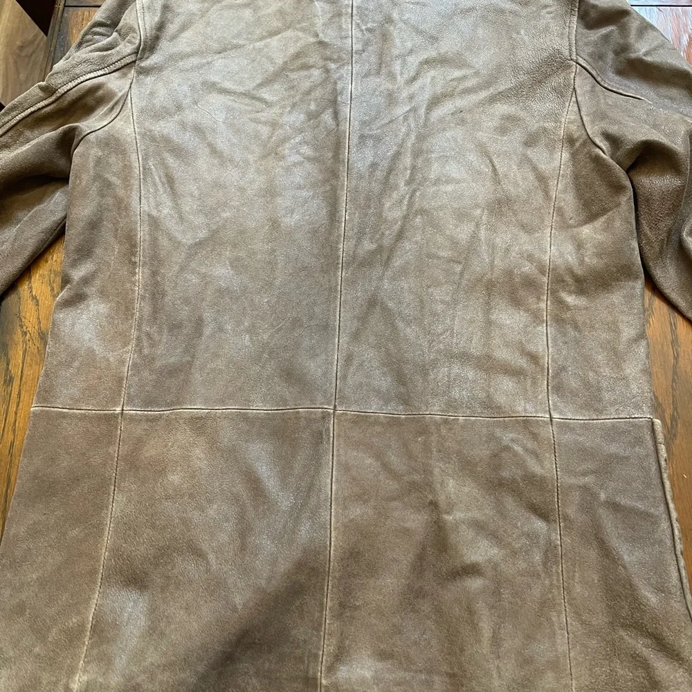 The Territory Ahead Leather Blazer Jacket Sport Coat Vintage - Picture 4 of 11